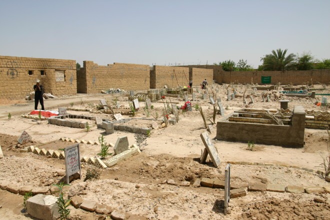 Tombs of victims